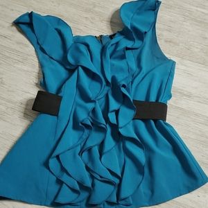 Blue Elegant Blouse